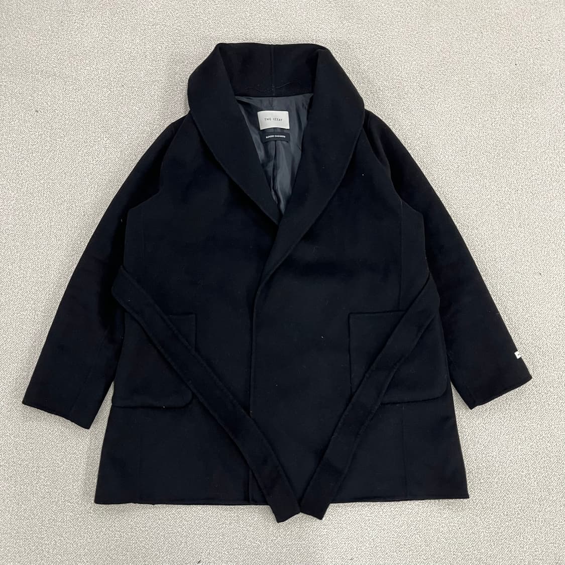 85 더아이잗 울 캐시미어 코트 0220M 상품이미지1