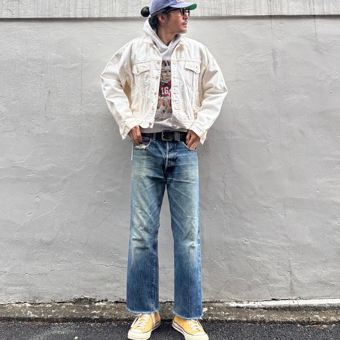 일본 스위트 카멜 데님 자켓 상품이미지8