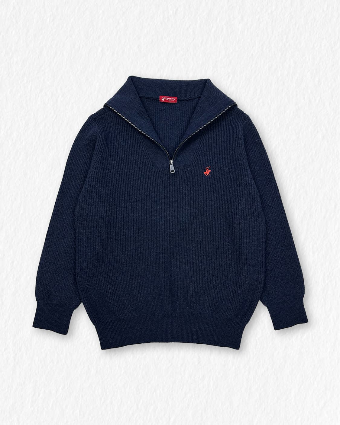 베버리힐스폴로클럽 반집업 니트 상품이미지1