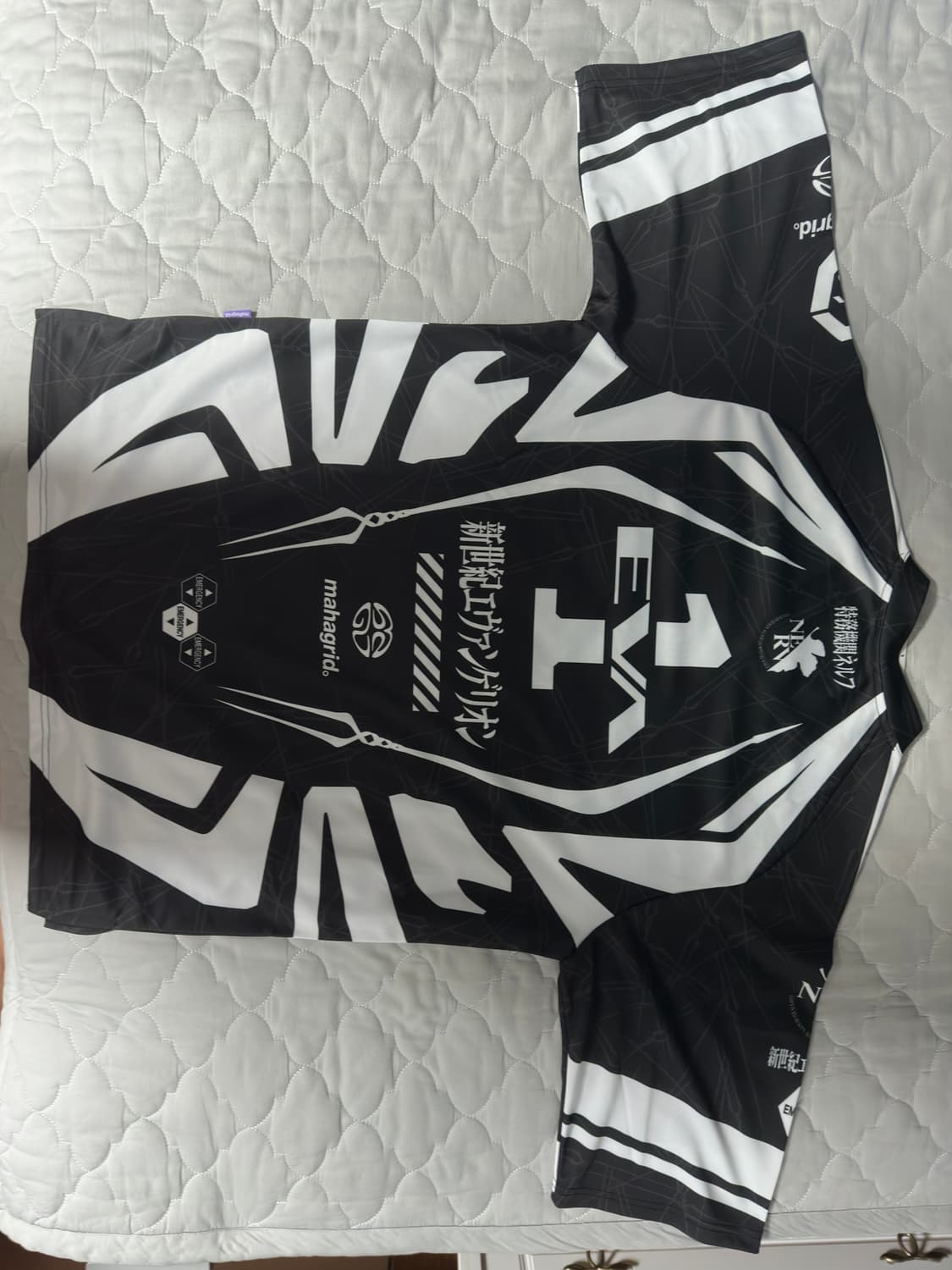 새상품) 마하그리드 에반게리온 져지 블랙 L 상품이미지3