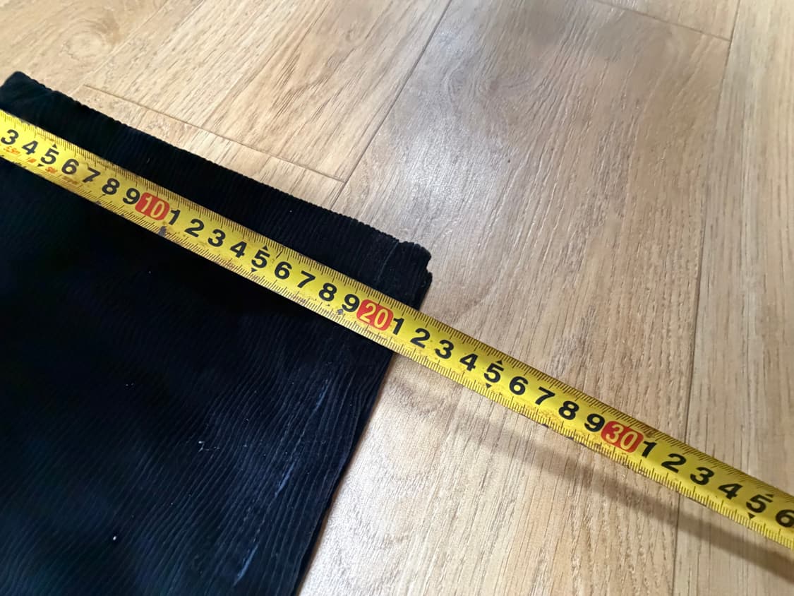 그라미치 블랙 코듀로이 팬츠 XL 상품이미지7