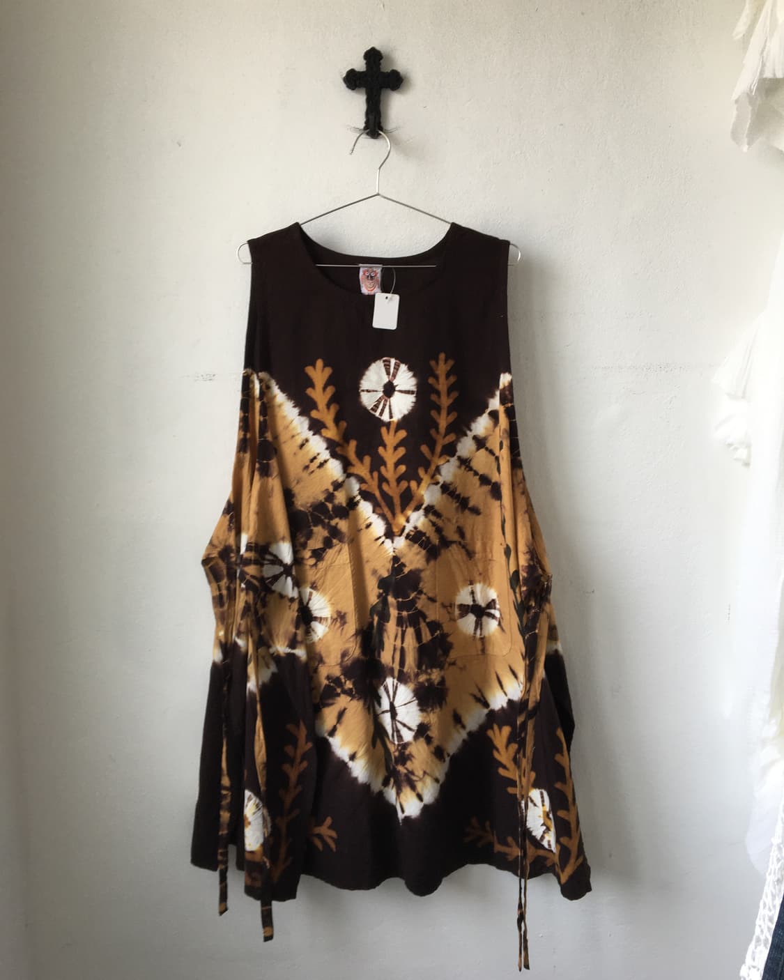 Ethnic mood dyed apron 상품이미지2