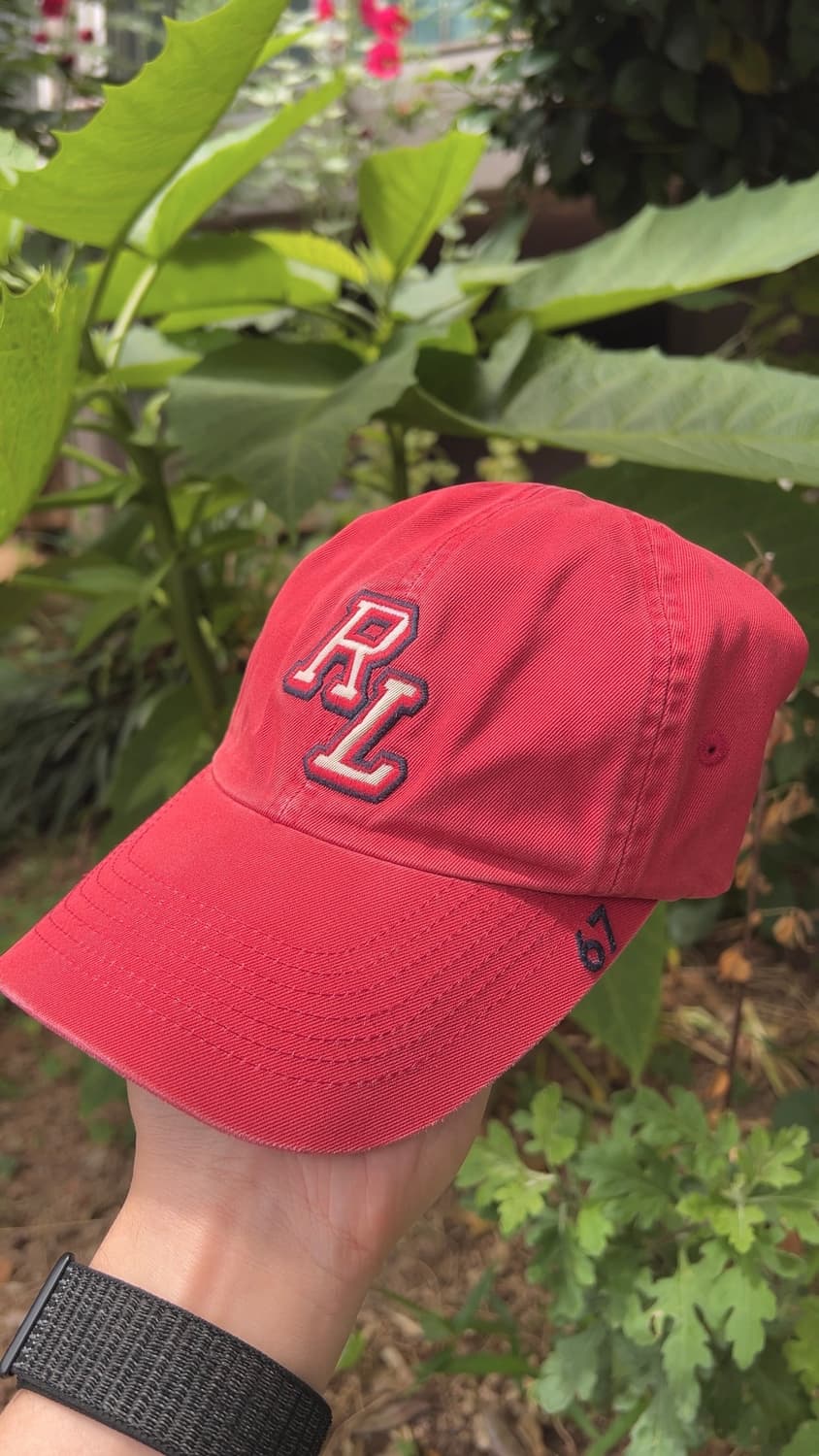 [90s POLO Jeans] RL 67 red cap 상품이미지2