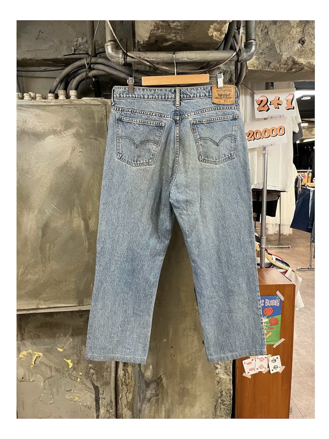 리바이스 오렌지탭 데님 팬츠 220 W92 L86  #csz3957 상품이미지1