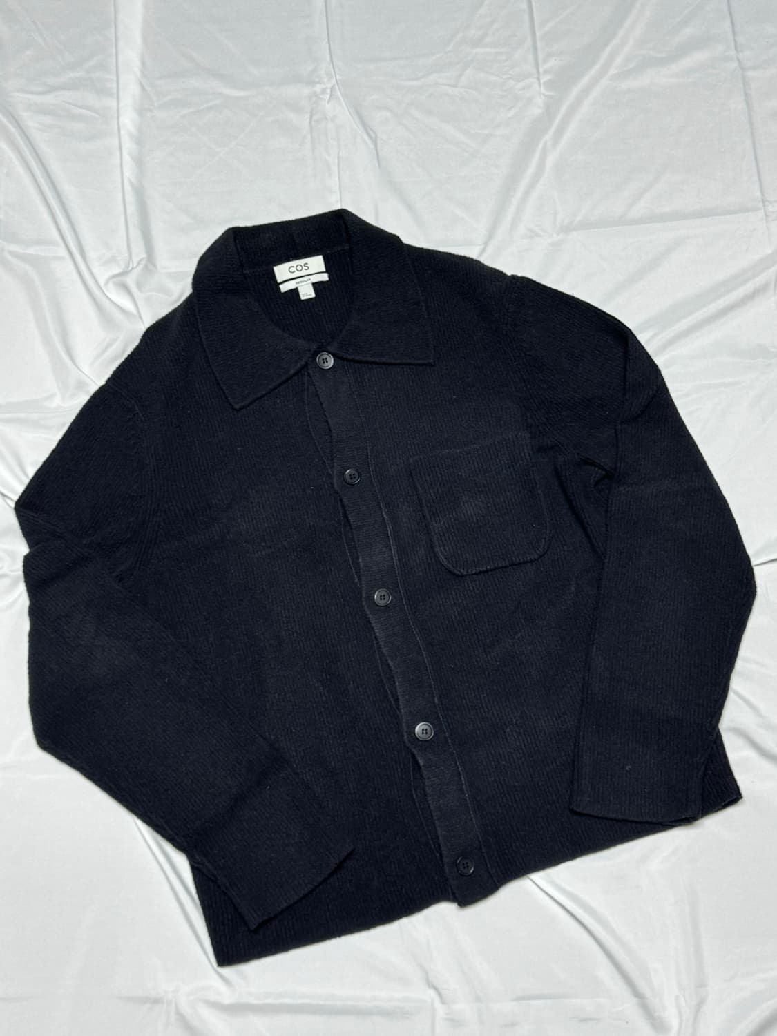 코스 부클레 가디건 블랙 XL 상품이미지1