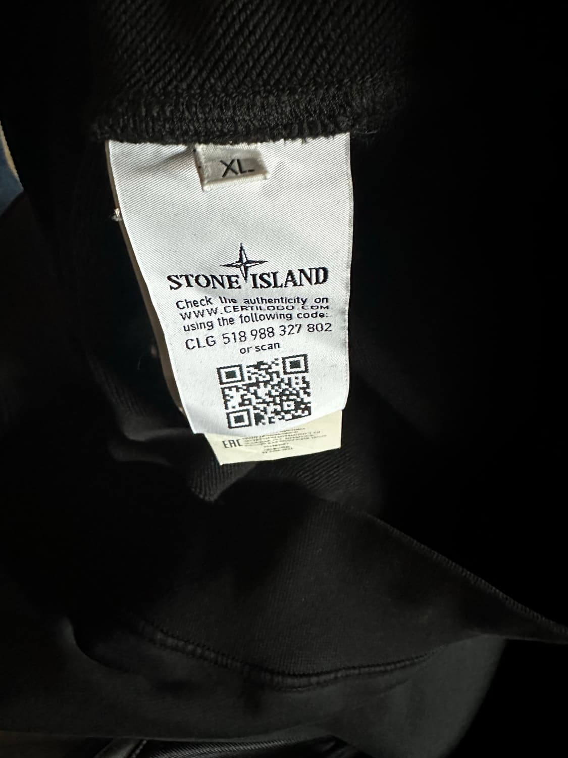 스톤아일랜드 맨투맨 블랙 상품이미지3