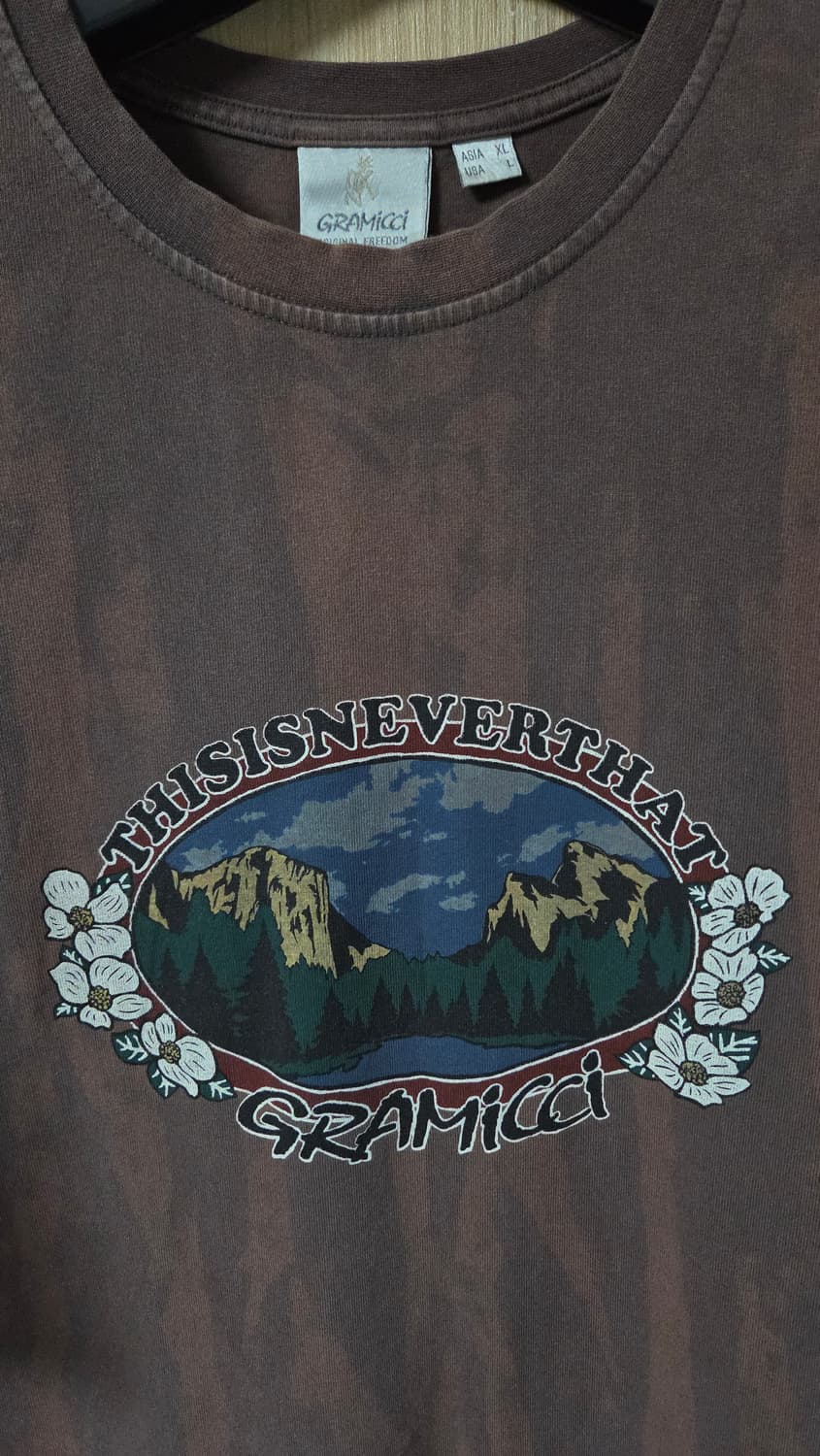 (착샷) 그라미치 x 디스이즈네버댓 타이다이 반팔 티셔츠 상품이미지3