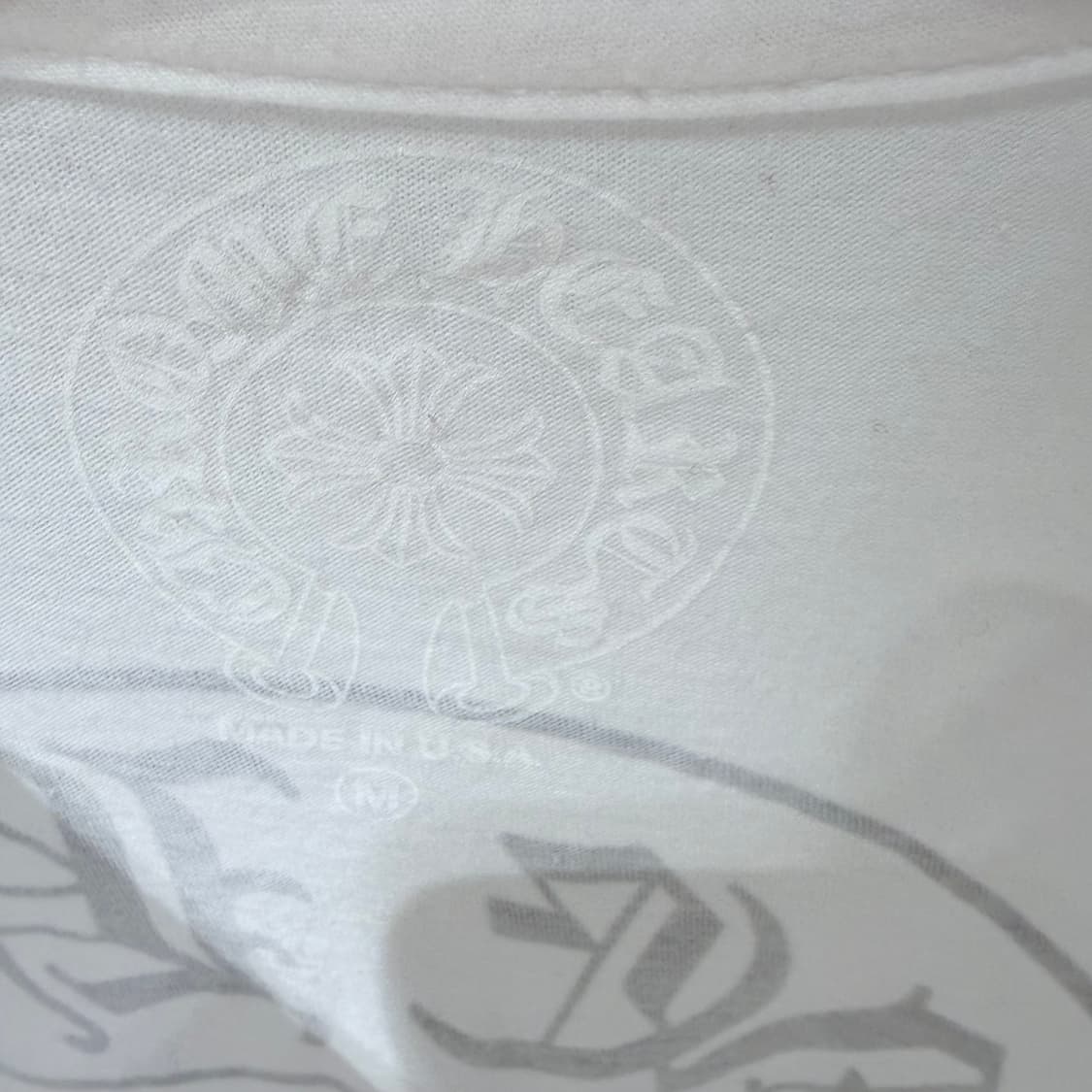 M / 크롬하츠 홀스슈 화이트 반팔티셔츠 상품이미지7