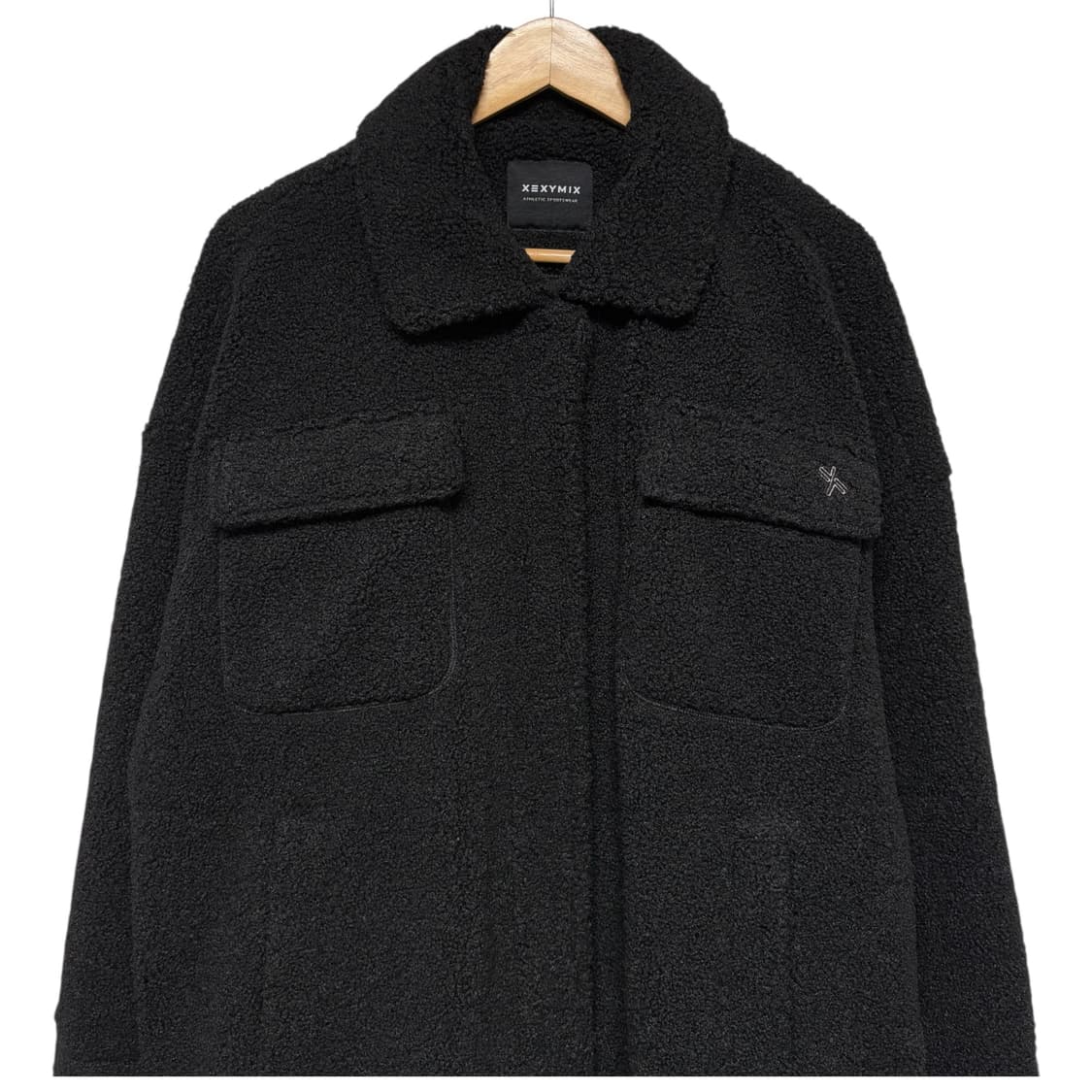 젝시믹스 쉐르파 코지 뽀글이 롱코트 롱점퍼 상품이미지4