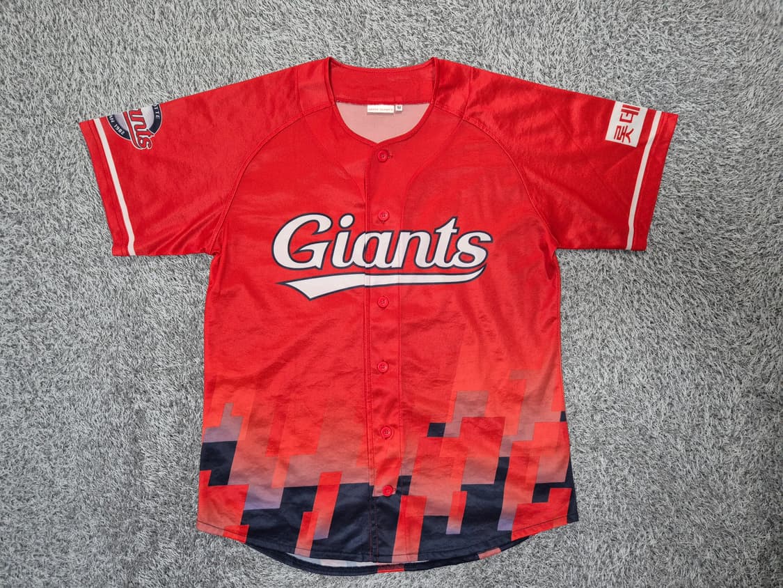 롯데자이언츠 남성 반팔 유니폼 M 상품이미지1