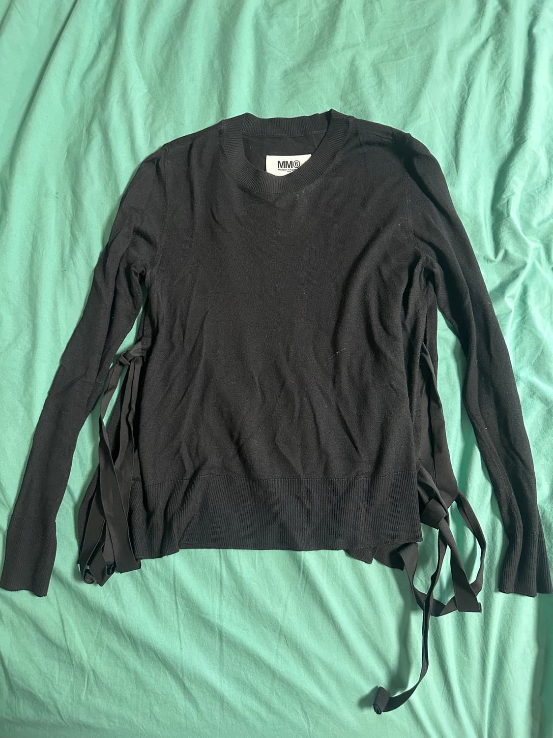 MM6 마르지엘라 옆트임 얇은 니트 상품이미지1