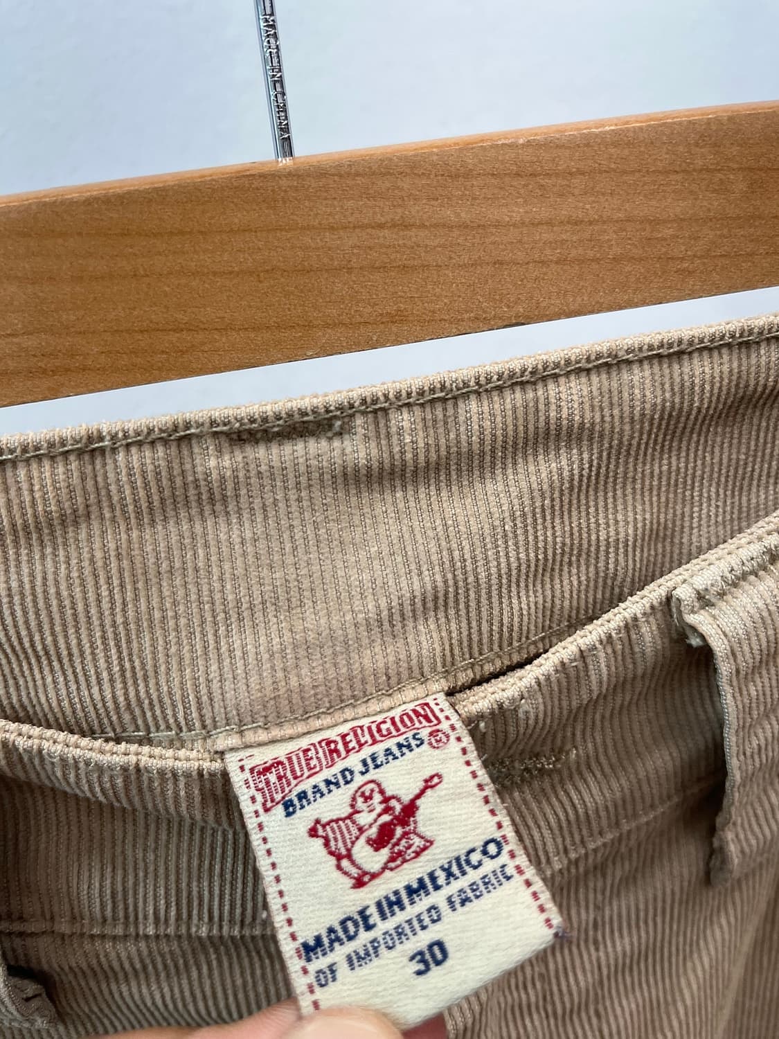 31) 트루릴리젼 오리지널 코듀로이바지  상품이미지5