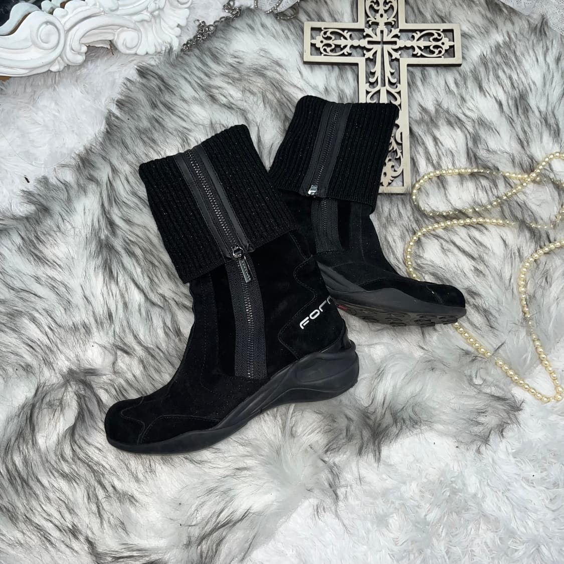 빈티지 골지 복서 부츠 상품이미지1