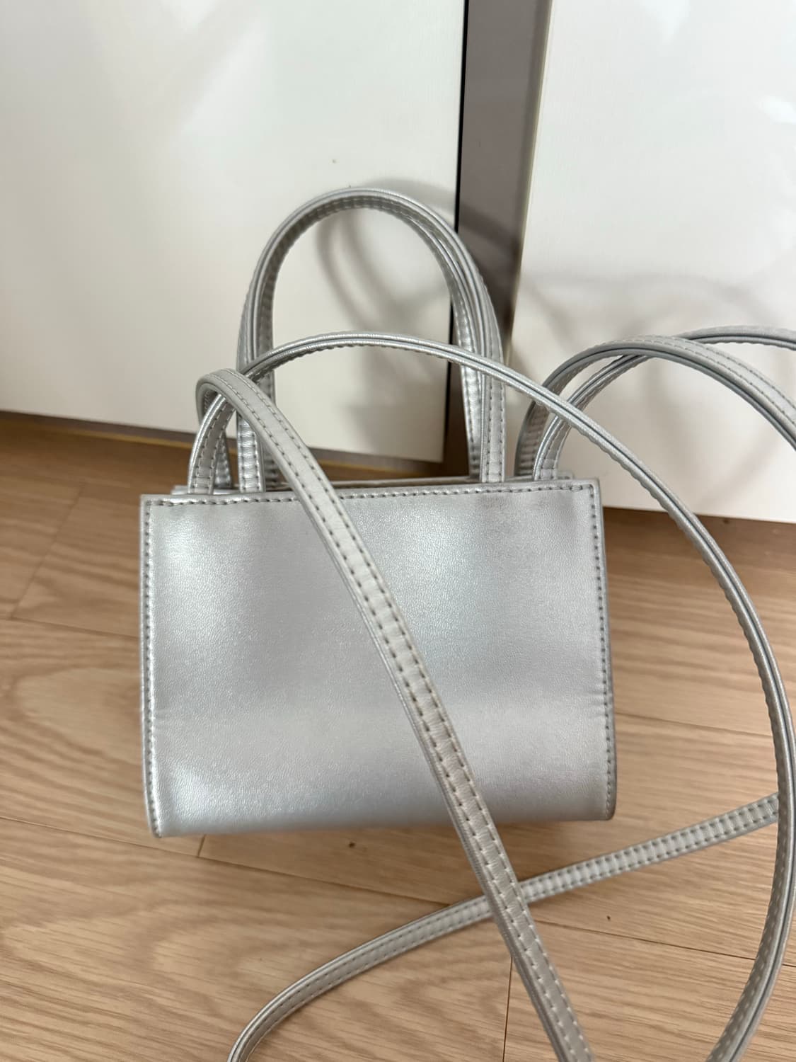 텔파 미니백 실버 정품 상품이미지2