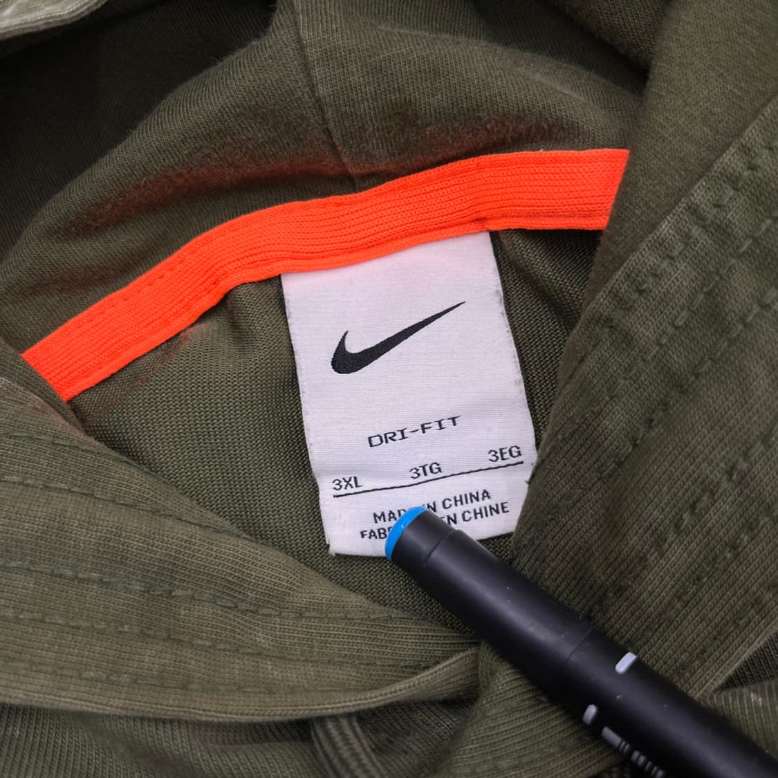 나이키 포스 빈티지 카키 후드 3XL 상품이미지7