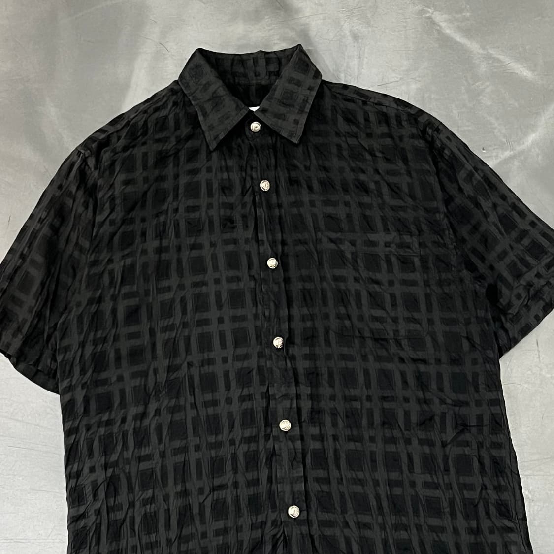  정글스톰 체크 하프 셔츠 y16281 상품이미지3