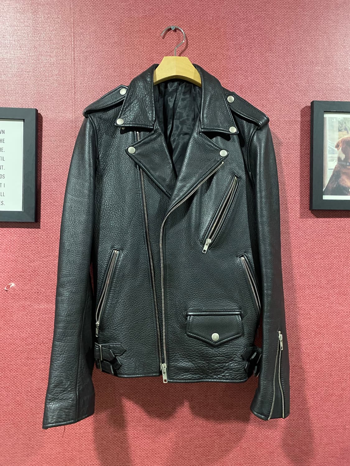 바비 스튜디오 양가죽 자켓 상품이미지1