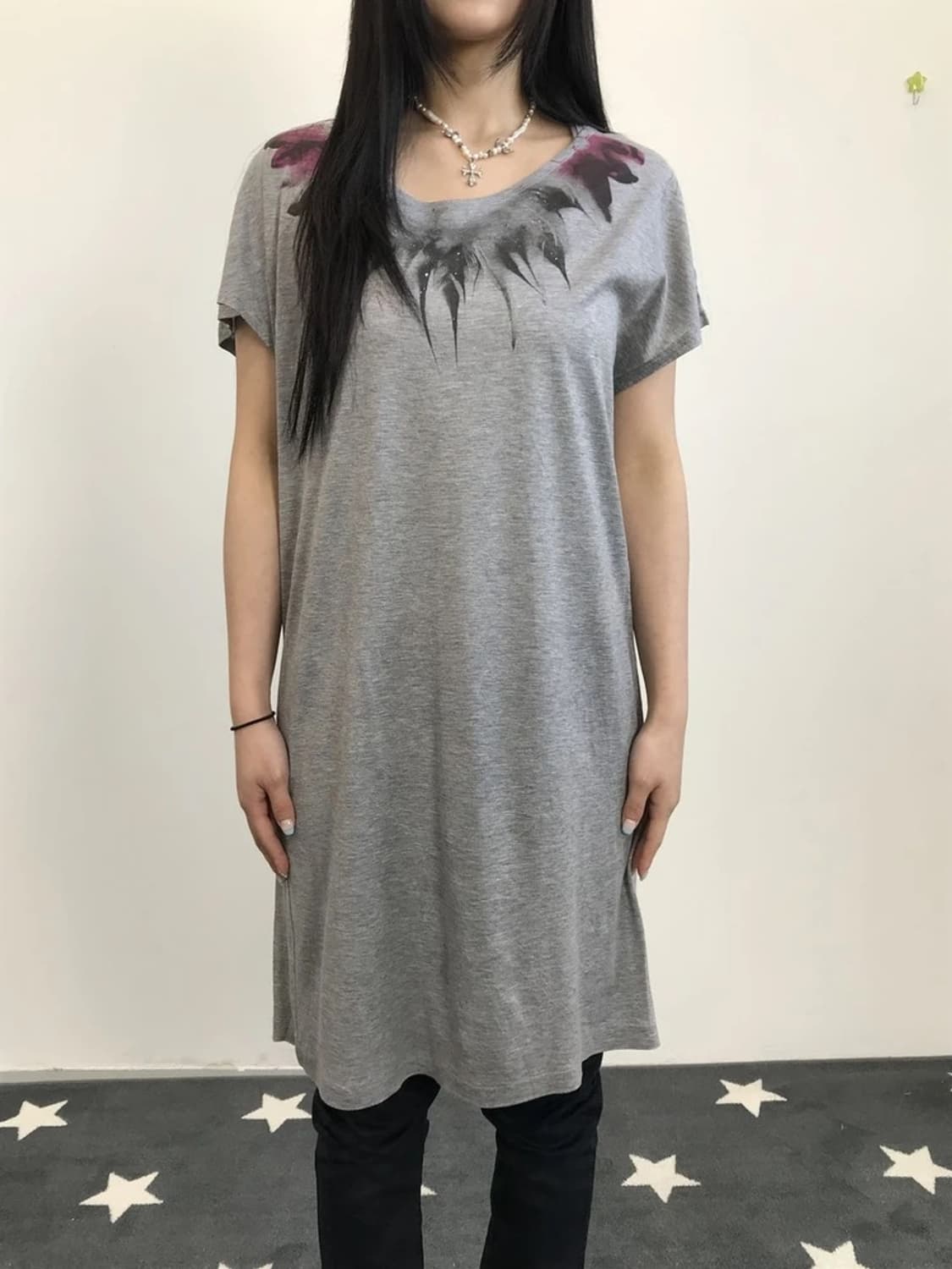 Nîmes Graphic Long Tee Onepiece 상품이미지3