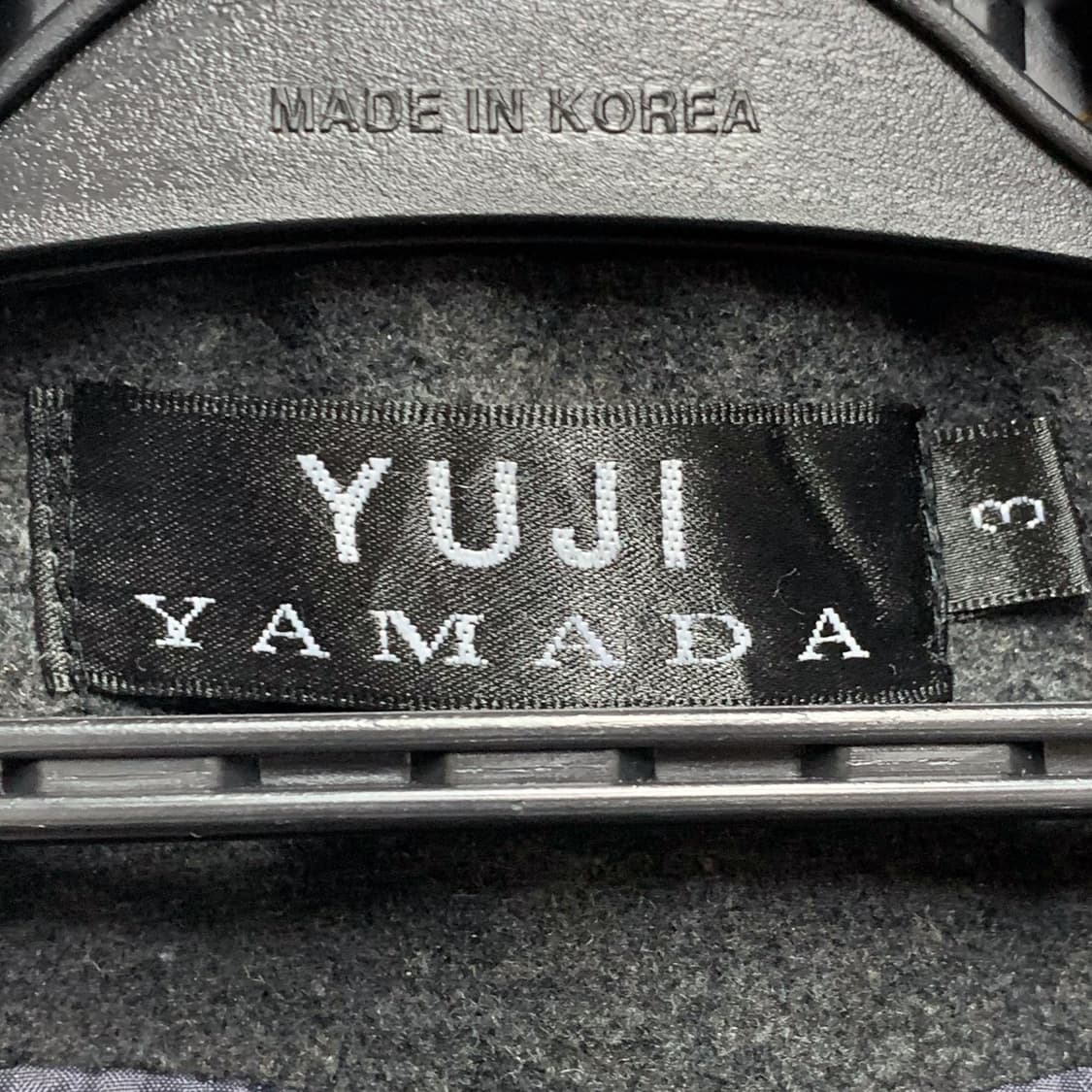 [M] 유지 야마다 울 더블피코트 상품이미지4