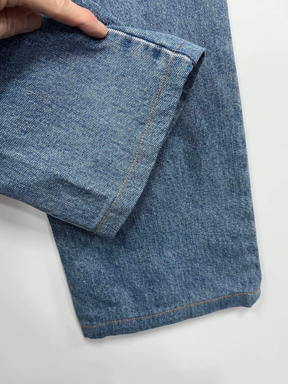 00s 리바이스 505 레귤러핏 연청 데님 팬츠  상품이미지3