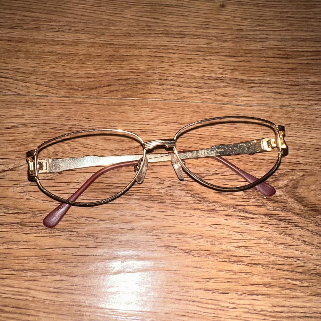 빈티지 금테 안경테 y2k 상품이미지2