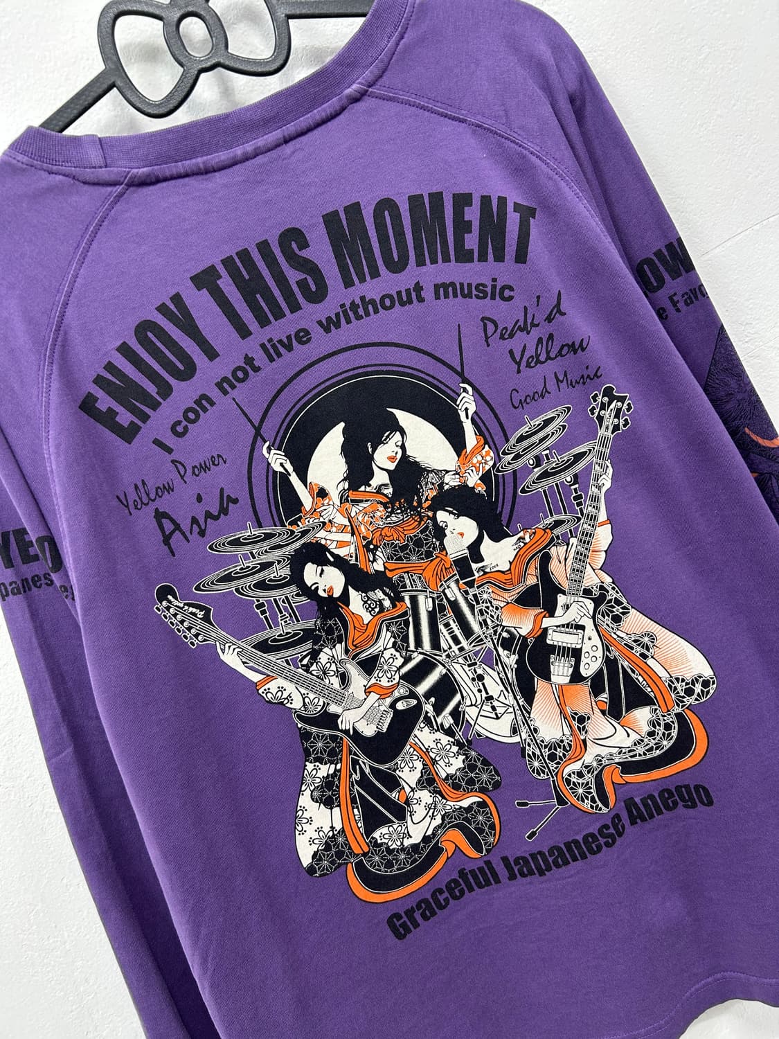 [PEAK'S] 히글깔 오리엔탈 게이샤 밴드 펑크 롱슬리브 상품이미지8