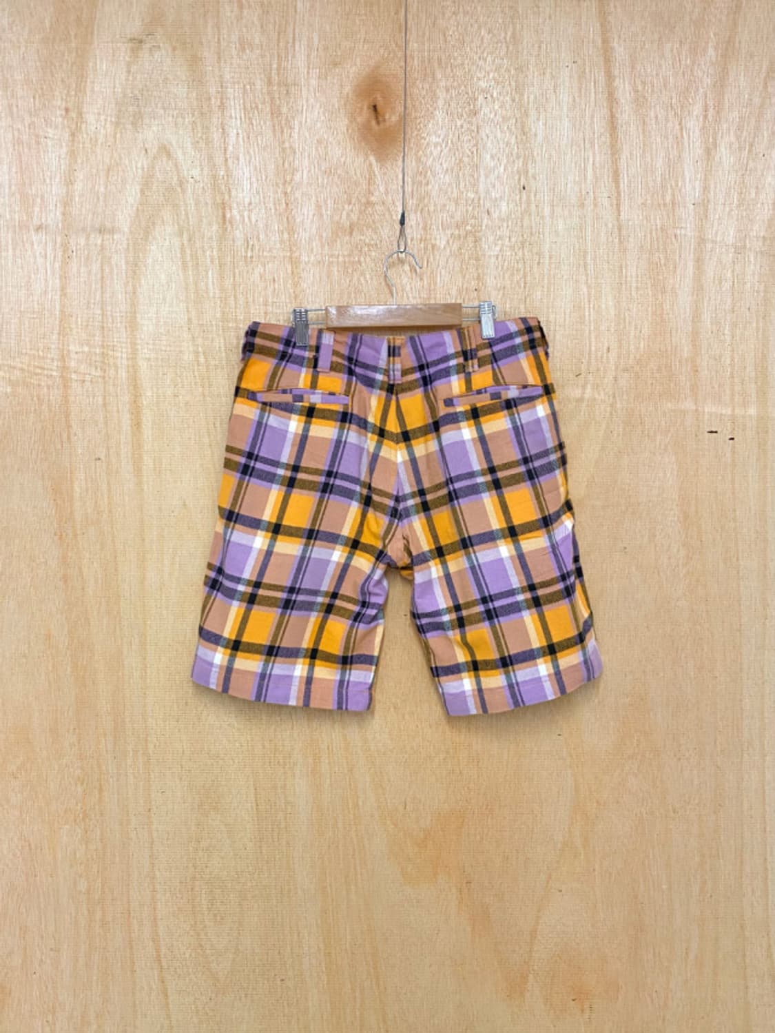 BAPE check half pants 베이프 체크 반바지 상품이미지4