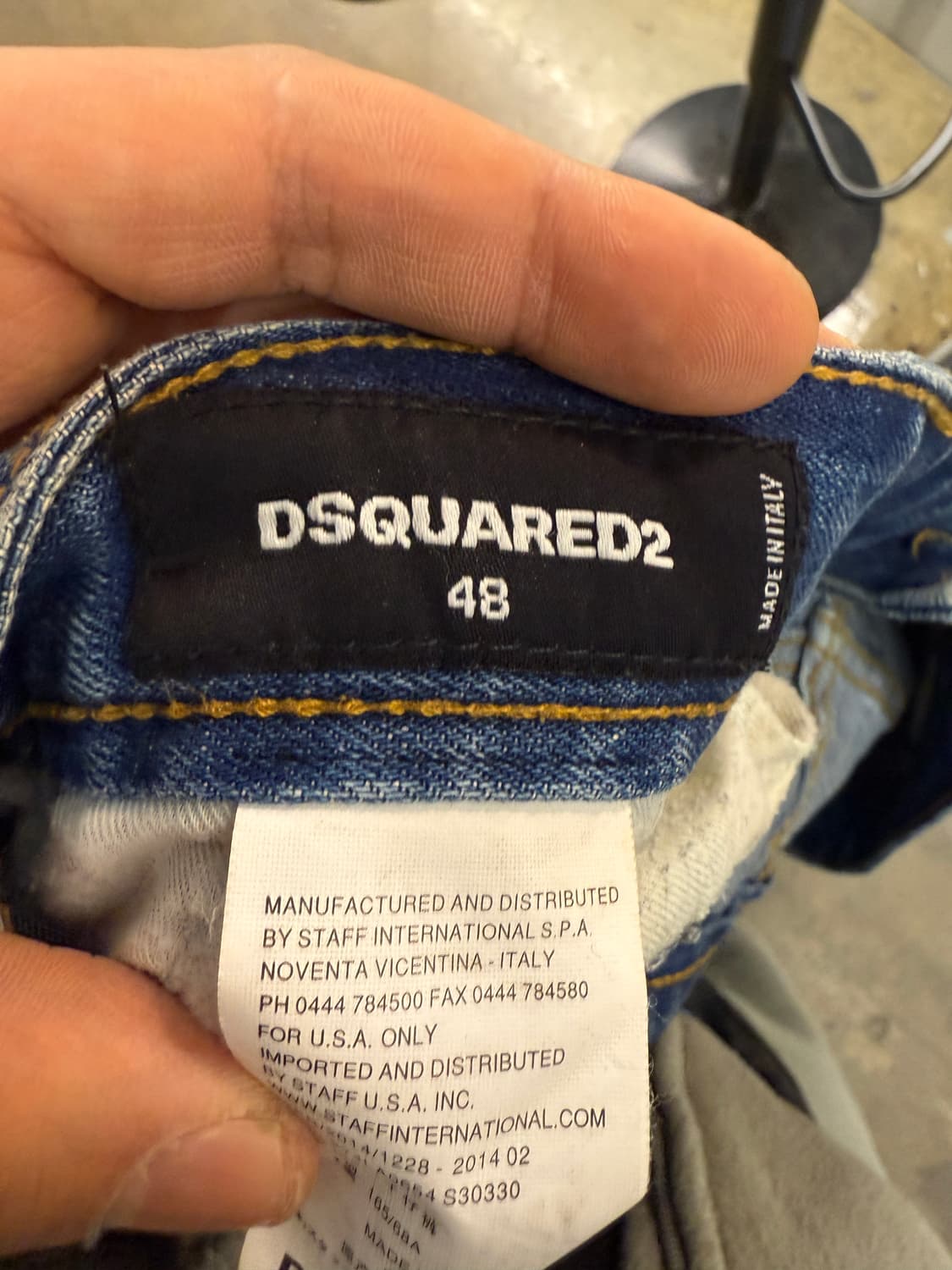 디스퀘어드2 워싱 스케이터 데님 48 상품이미지6
