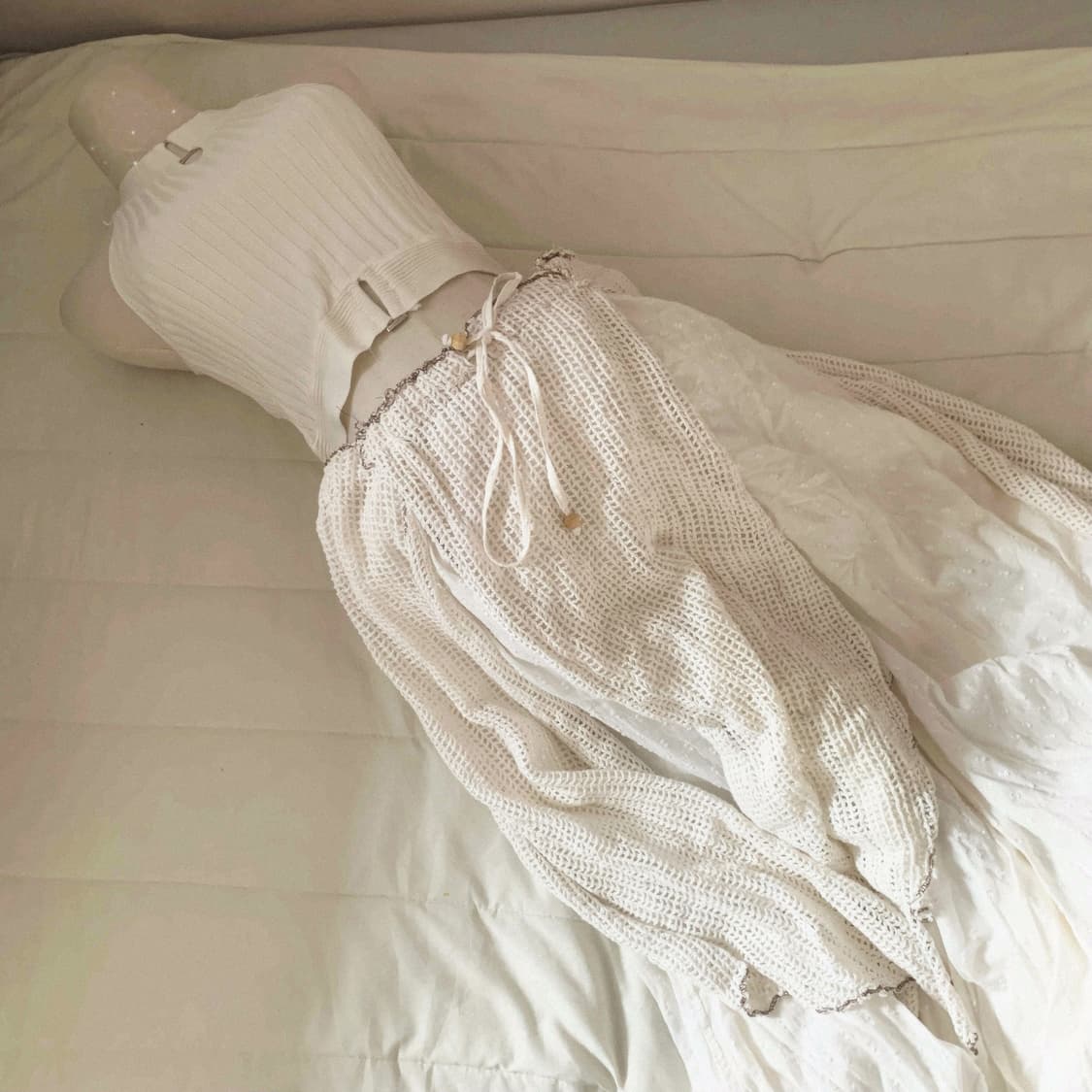 빈티지 나시 빈티지 스커트 일본빈티지 페어리 스커트 모리 사와코 하구미 상품이미지2