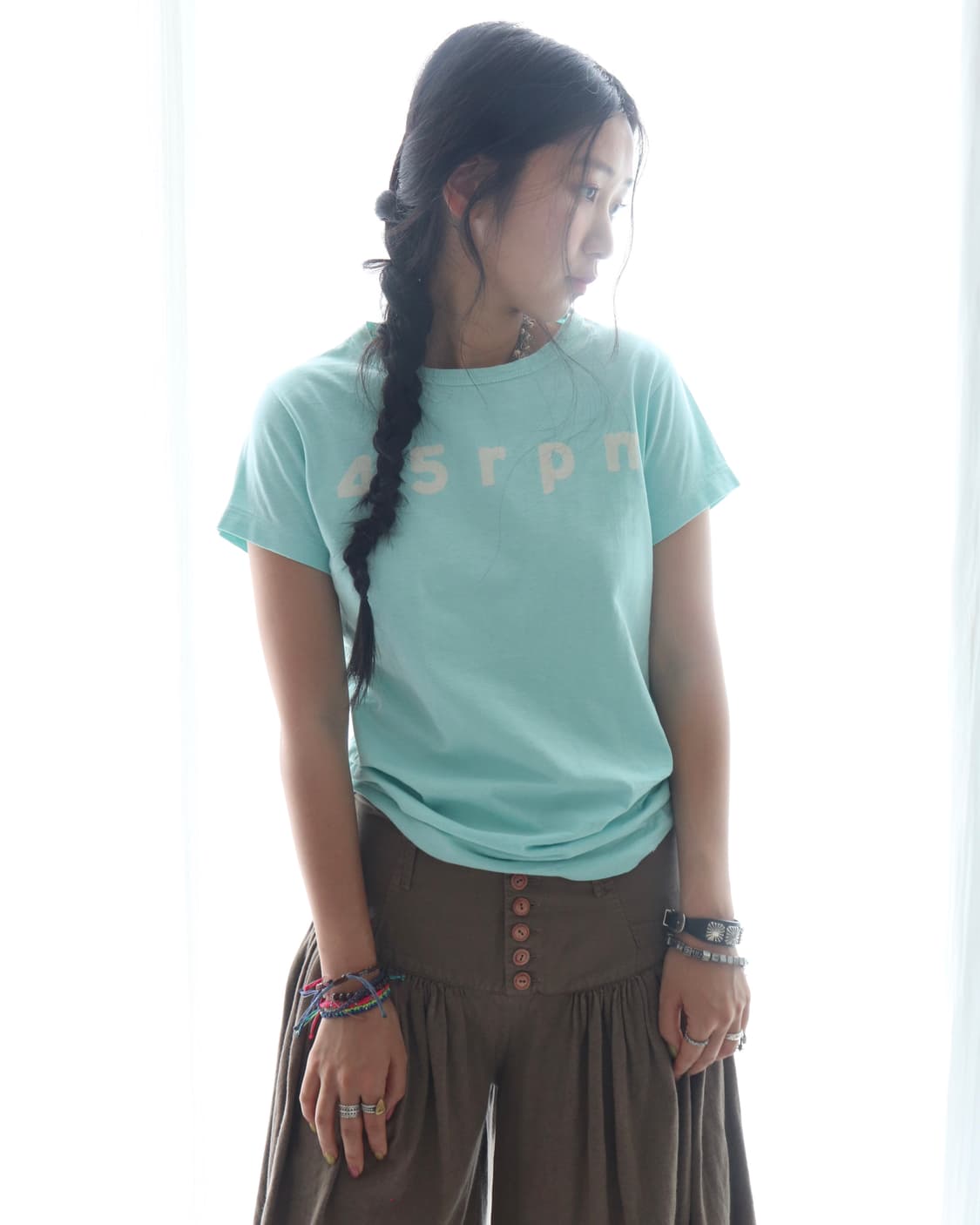 [45rpm] Mint Logo T-Shirt 상품이미지1