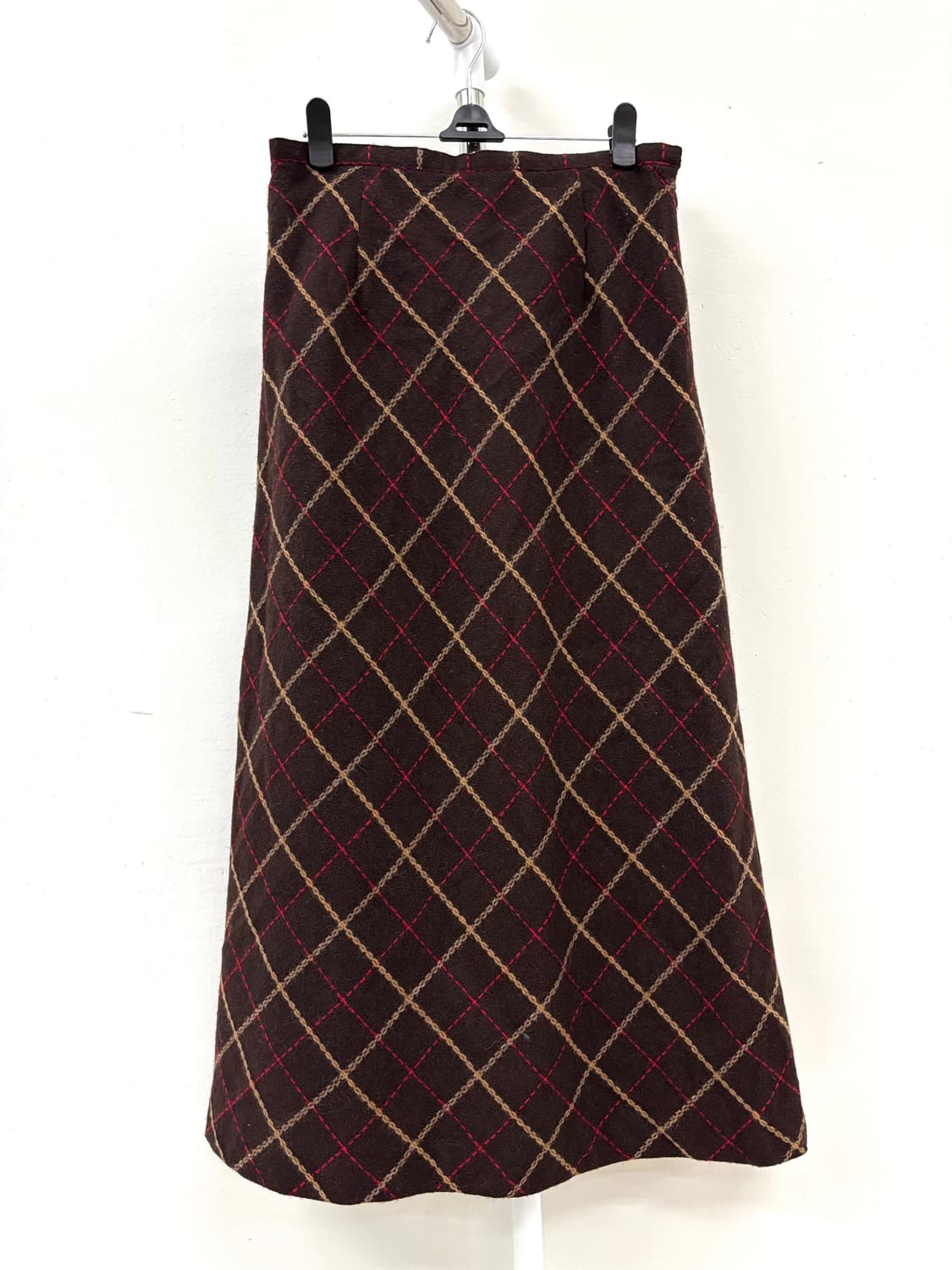 빈티지 브라운 울 스커트 상품이미지6