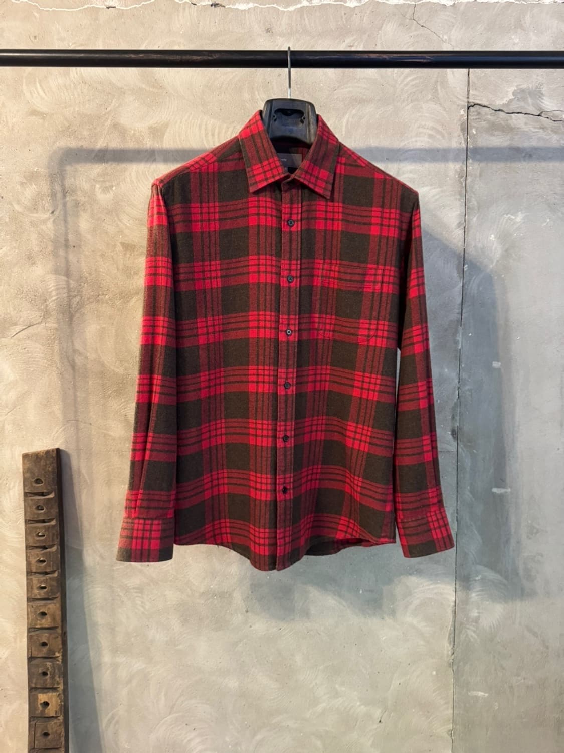 벨그라비아 플란넬 셔츠 슬림100 상품이미지4