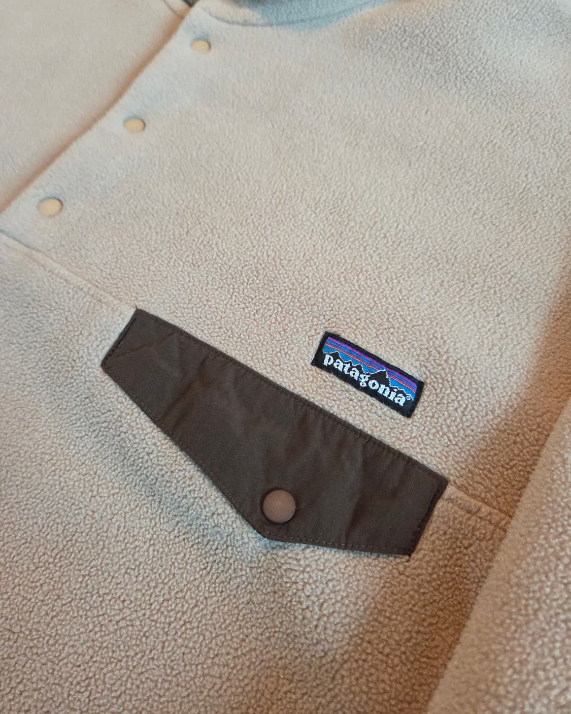(XL/Rare)파타고니아 베이지 브라운 신칠라 플리스 후리스 상품이미지3