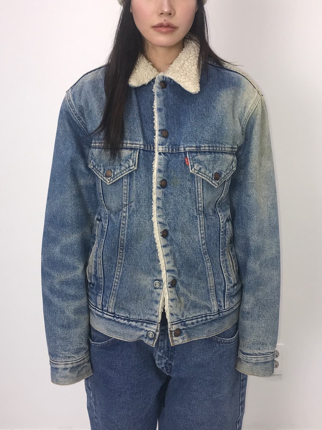 Levi’s 90s USA Sherpa Denim jacket 상품이미지2