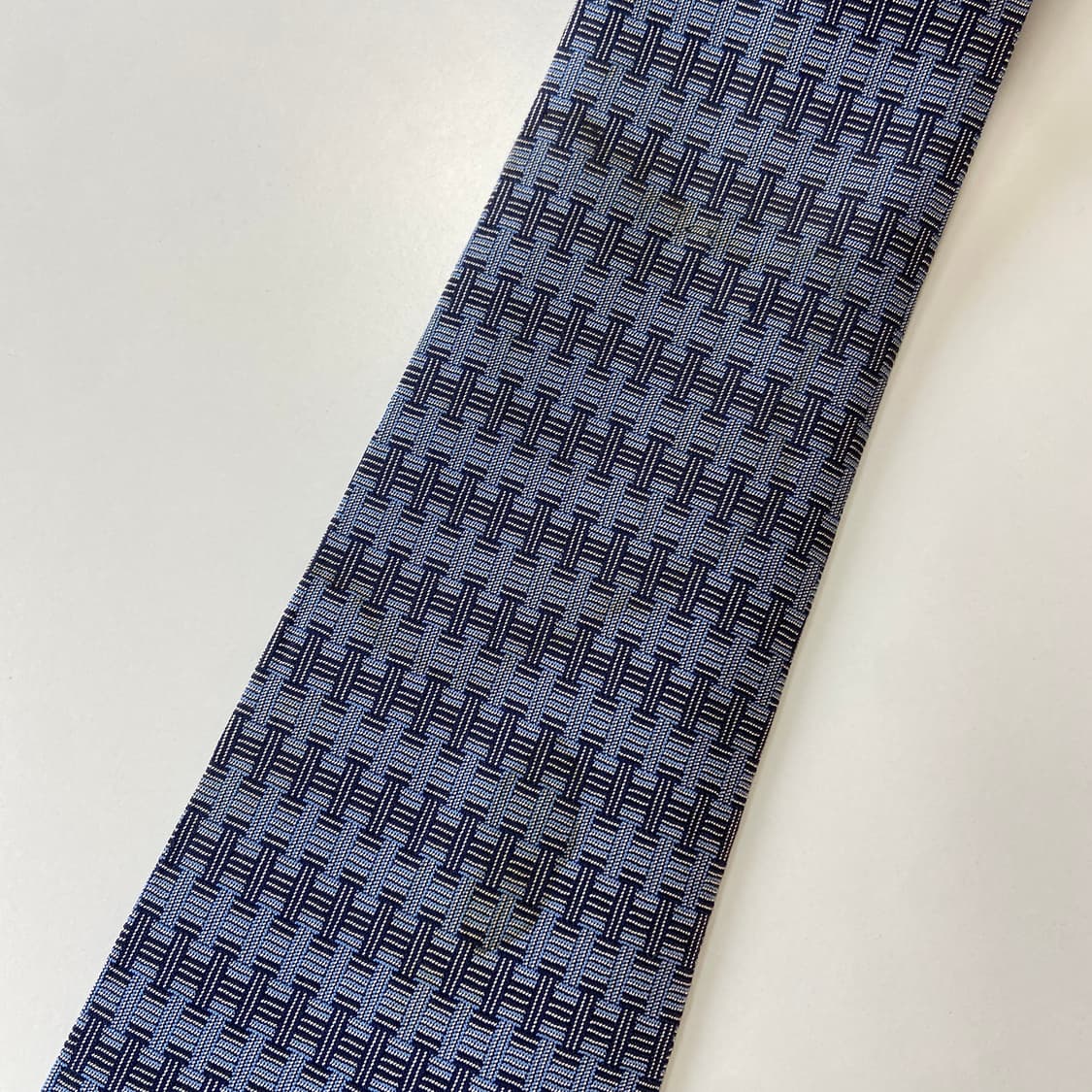 에르메스(HERMES) H모노그램 명품 정품 넥타이 상품이미지10