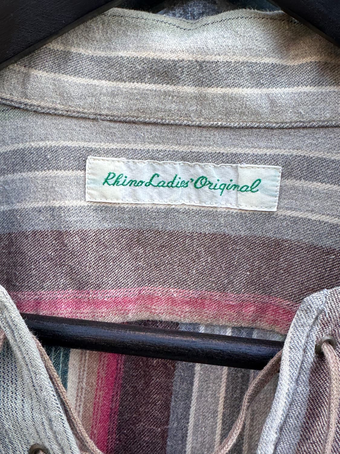 Rhino Ladies Original 에스닉 히피 헨리넥 셔츠  상품이미지3