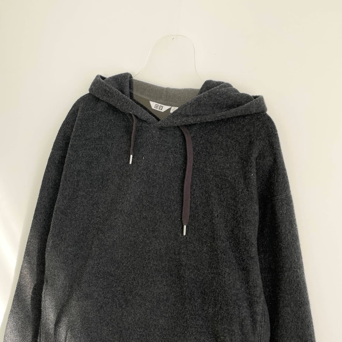 D2 유니클로U 르메르 후리스 후드 XL사이즈 상품이미지2