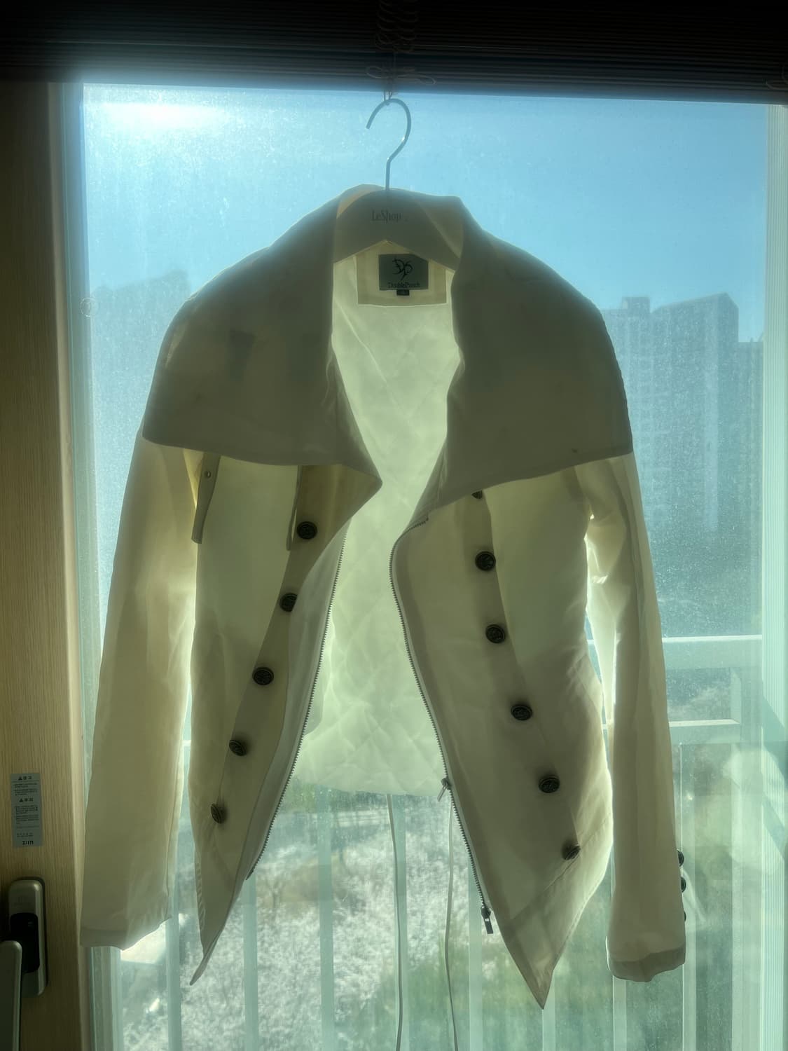 Testmechanism 테스트메커니즘 나폴레옹 자켓 흰색 상품이미지3