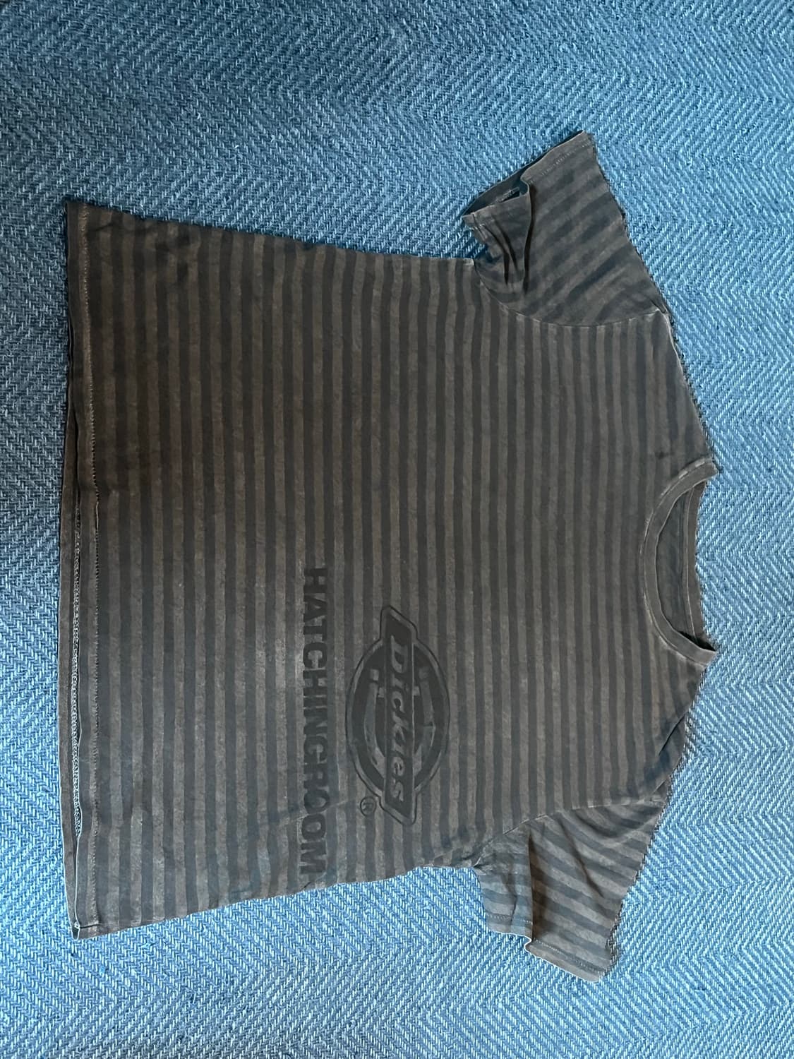 [3]디키즈X해칭룸 VTG stripe t-shirt blue 상품이미지1
