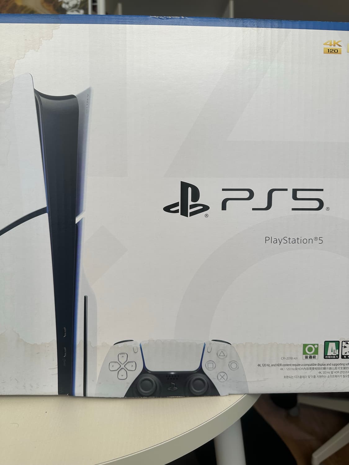 PS5 플레이스테이션5 슬림 디스크버전 + 리모컨 컨트롤러+사제 충전기+ 상품이미지2