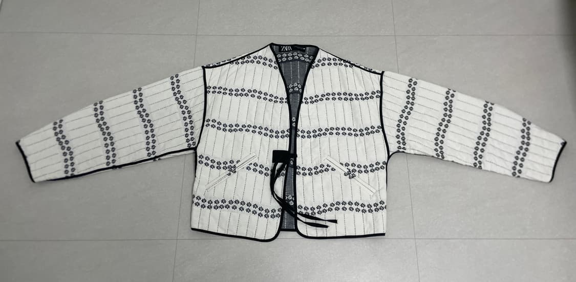 자라 zara 자카드 점퍼 xs 상품이미지7