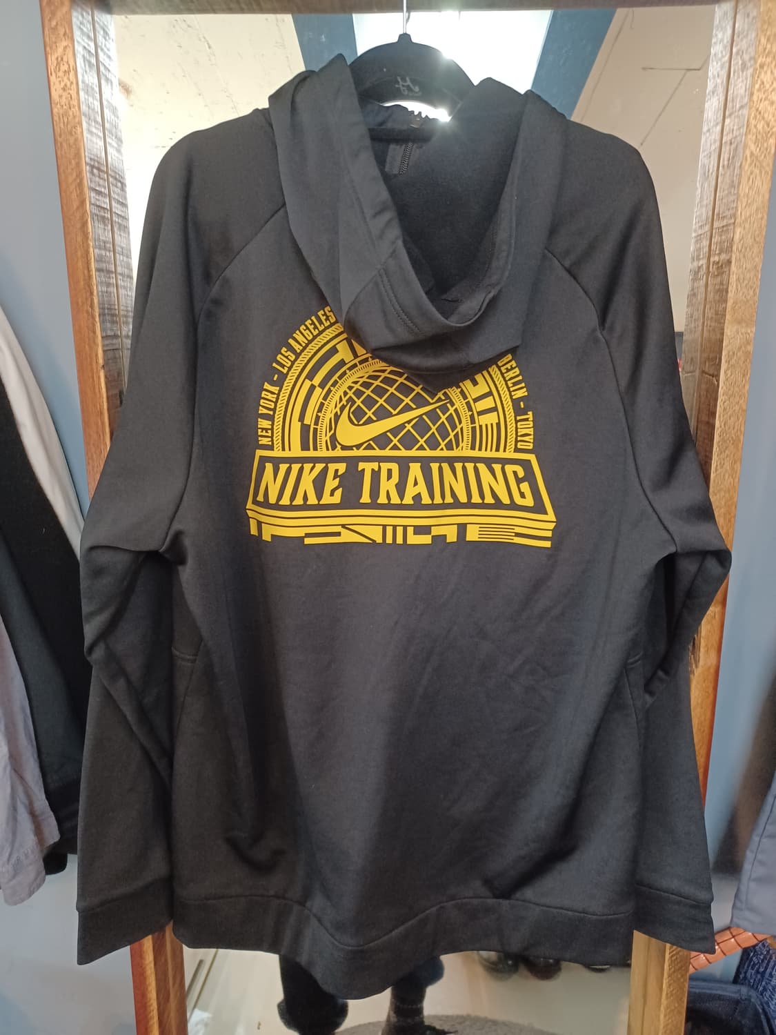 나이키 드라이핏 기모 휘트니스 후드집업 xxl 상품이미지2