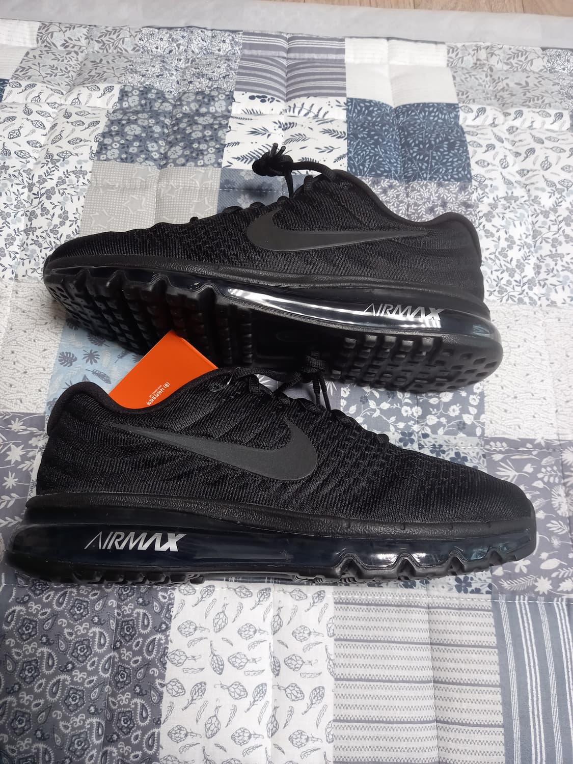 나이키 에어맥스 2017 블랙 새상품  270 상품이미지4