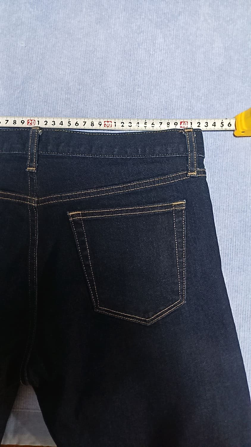 유니클로 슬림청바지 실측32인치 기장106 상품이미지6