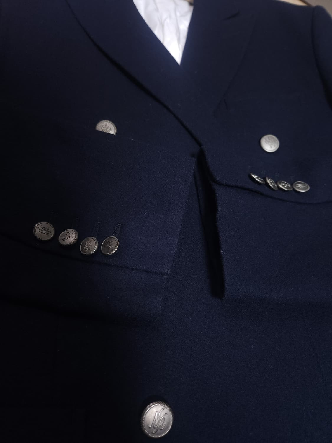 니나리치 더블 브레스티드 블레이져 자켓, 103-91-175 상품이미지4