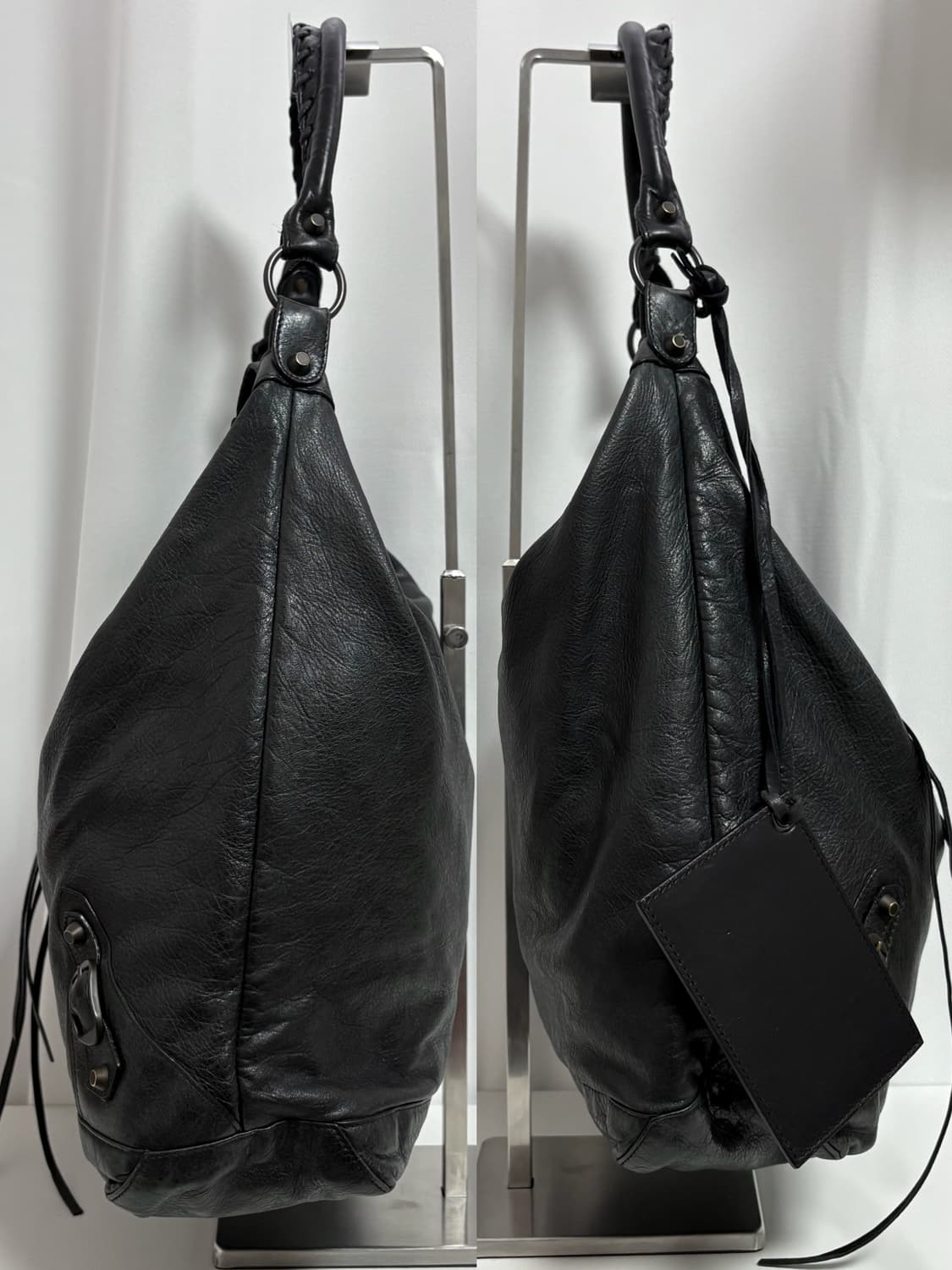 발렌시아가 데이 모터백 블랙 상품이미지10