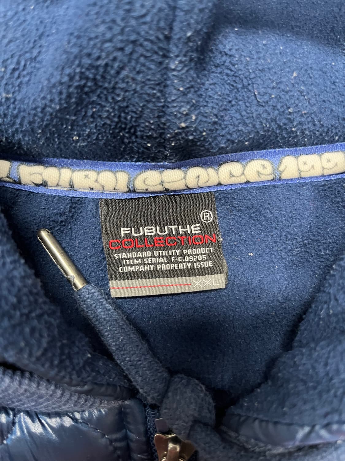 후부 올드스쿨 후드집업 XXL 상품이미지3