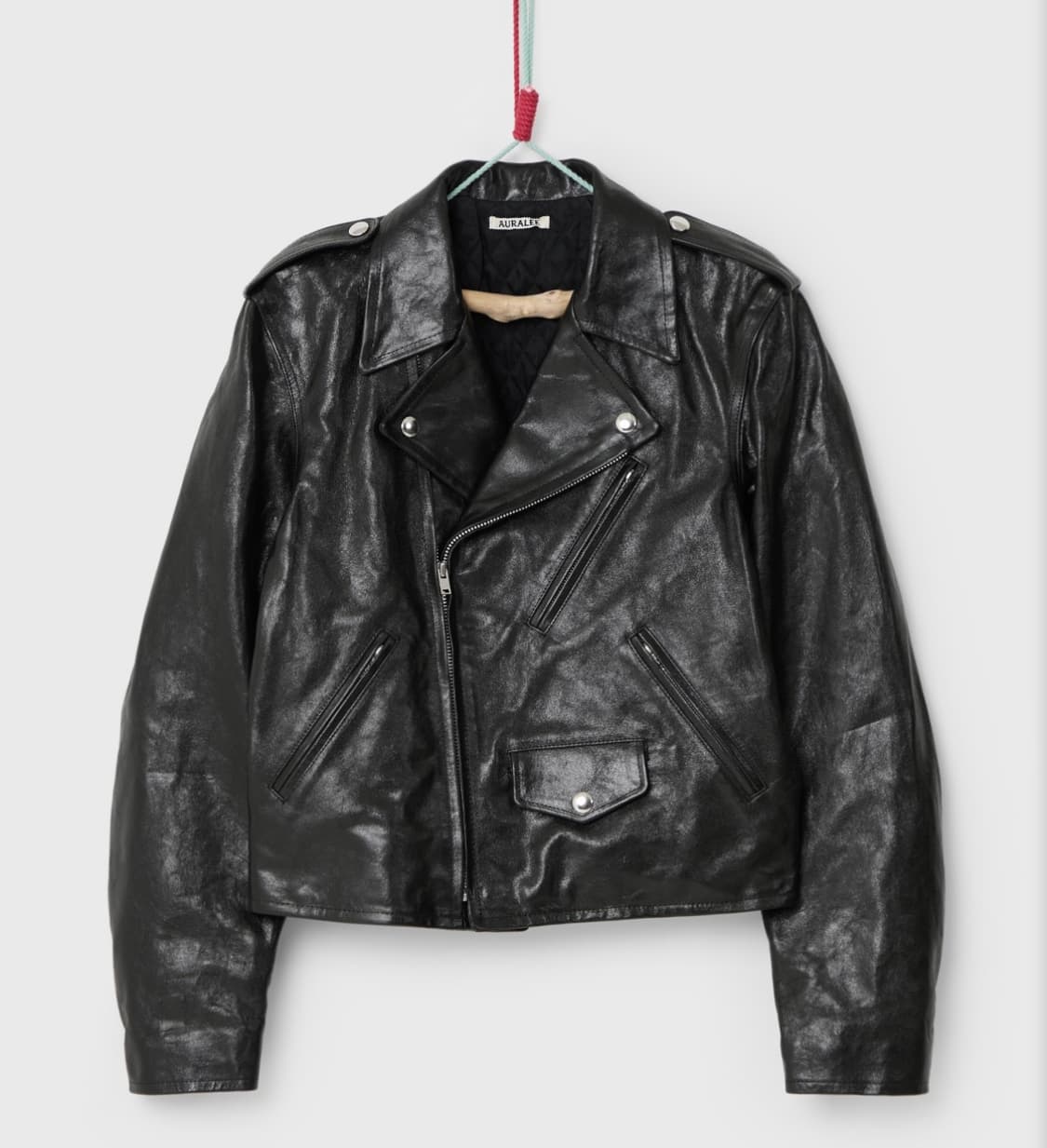 (미착용) 오라리 더블 라이더 자켓 L사이즈 팝니다 상품이미지9