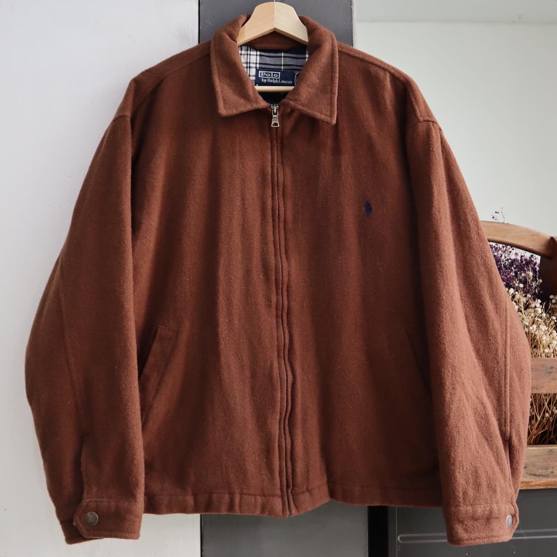 폴로 울 해링턴 자켓 상품이미지1