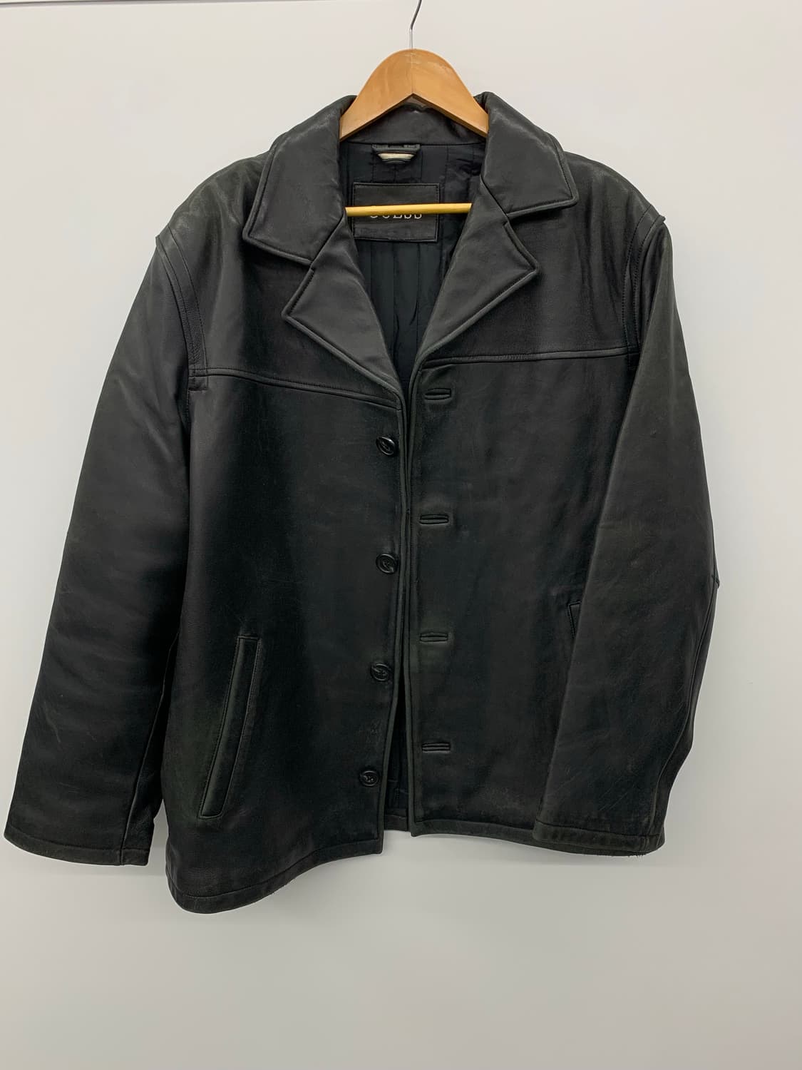 Guess 오버핏 레더 자켓 상품이미지5